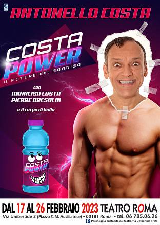 Arriva costa power il nuovo show di antonello costa